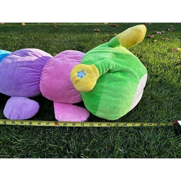 GOFFA~5 Foot Giant Jumbo 60" Musical Plush Stuffed Learning Caterpillar - VIDEO! - Picture 11 of 13